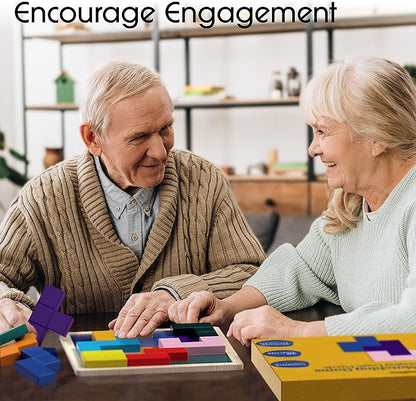 Keeping Busy Tile Matching Dementia Activities for Seniors | Memory Games for Seniors with Dementia Products for Elderly Brain Games for Adults Alzheimers Products for Elderly Brain Puzzles for Adults