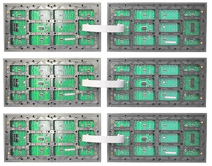 EEEEE P10 Red LED Panel Display Large Size 32cm X 16cm, 512 pcs of LED, Each Individual addressable, Controlled by Uno r3 with Arduino IDE.