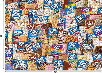 RoseArt - Kellogg's - Pop Tart Party - 1000 Piece Jigsaw Puzzles for Adults
