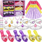 Princess Dress Up Toys & Jewelry Boutique,Girl Role Play Gifts,Kids Toys for 3-6 Years Girl Toddler B-Day Party Favors